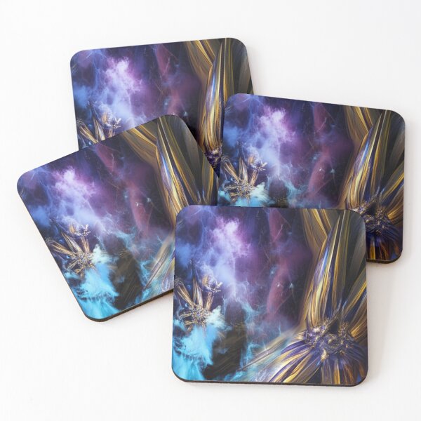 Item preview, Cosmic Purple Nebula Galaxy Art designed and sold by Mixture-Designs.