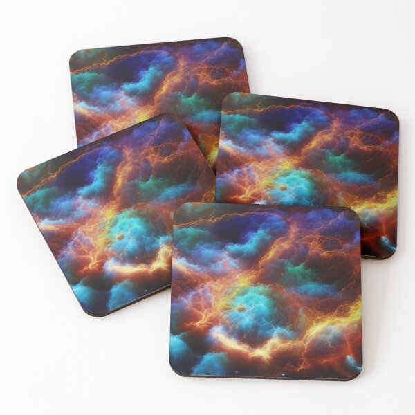 Item preview, Cosmic Purple Nebula Galaxy Art designed and sold by Mixture-Designs.