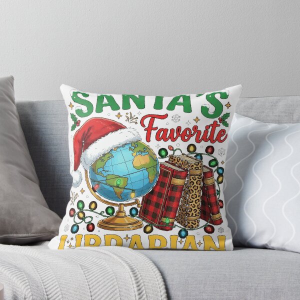 Item preview, Santa’s Favorite Librarian Classic T-Shirt designed and sold by Badriiiii.