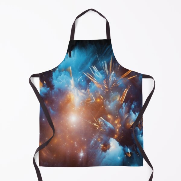 Item preview, Vibrant Galaxy Nebula Art Print designed and sold by Mixture-Designs.