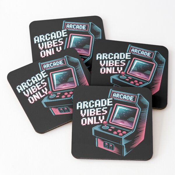 Item preview, Arcade Vibes Only – Retro Gaming Design designed and sold by Jollys-ArtShop.