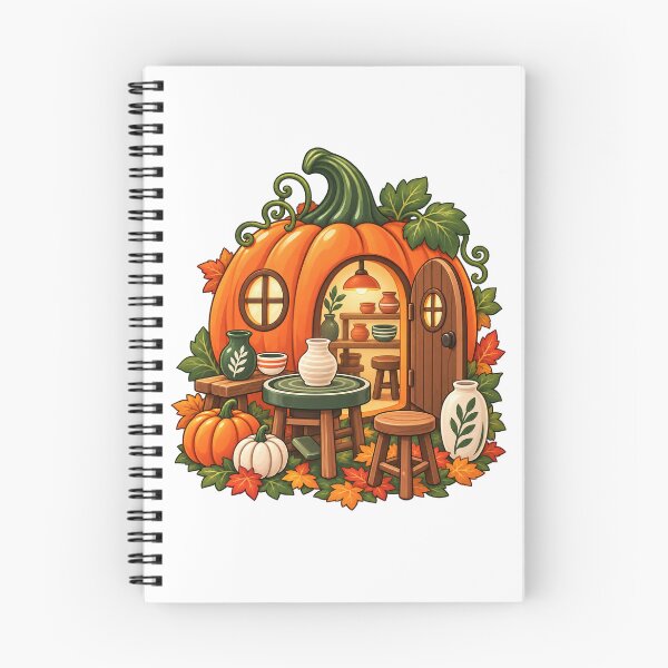Item preview, Pottery Wheel and Ceramic Vases Pumpkin Cottage designed and sold by skyartdesign.