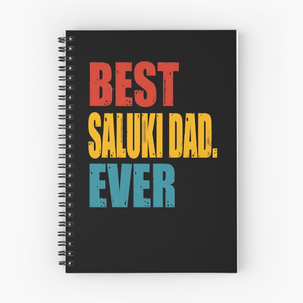 Item preview, Best Saluki Dad Ever Text Design designed and sold by Dmo3HarkoArt.
