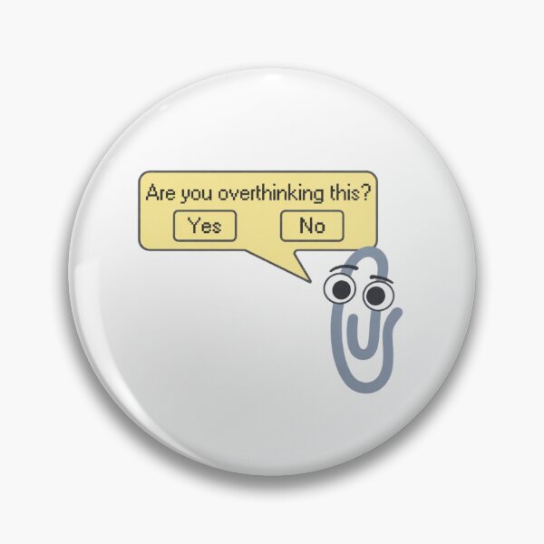 Item preview, Are You Overthinking This Funny Office Humor designed and sold by Maricutery.