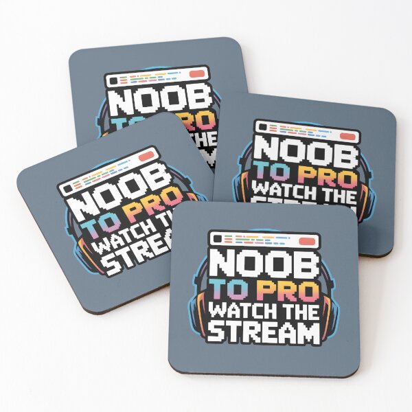 Item preview, Noob to Pro, Watch the Stream – Funny Gaming Streamer Quote designed and sold by Jollys-ArtShop.