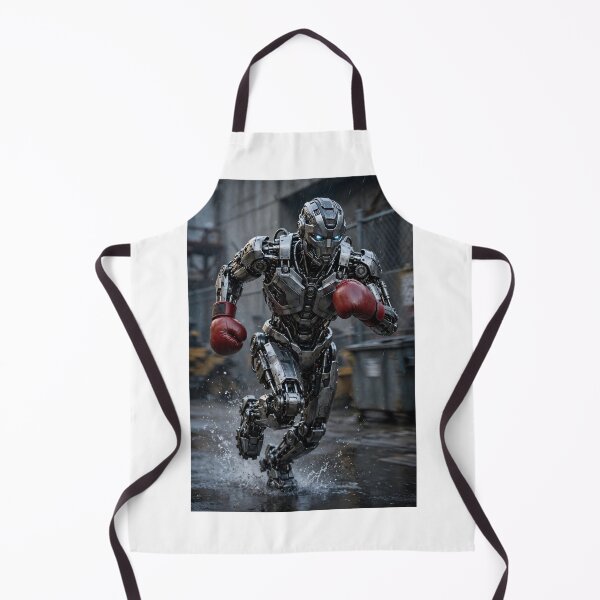 Item preview, Robot Boxer Running — Robot Boxer in Action designed and sold by Stevercortinas.