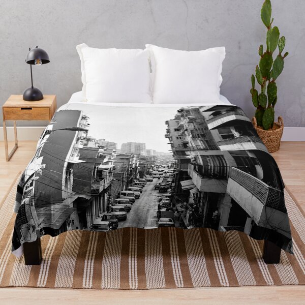 Item preview, Beirut Lebanon Street Photography – Black and White Cityscape Wall Art designed and sold by REVOLVE ART 67.