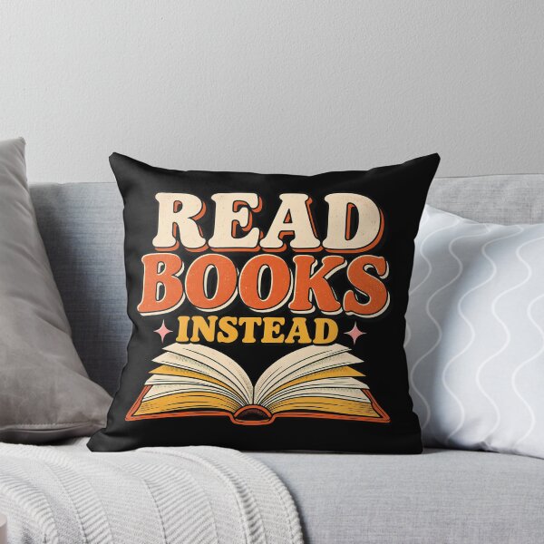 Item preview, Read Books Instead Bookworm Reading Literature Retro Vintage designed and sold by Photo-Sphere101.