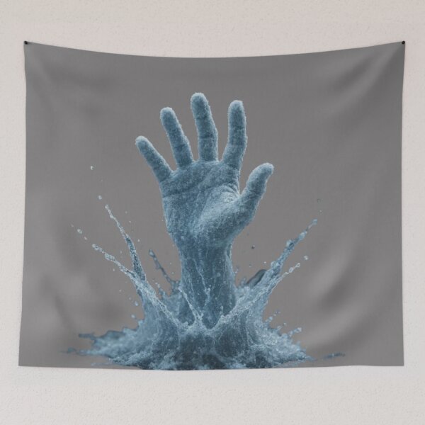 Item preview, From The Deep - Ocean Water Creature Hand designed and sold by Catfcreations.