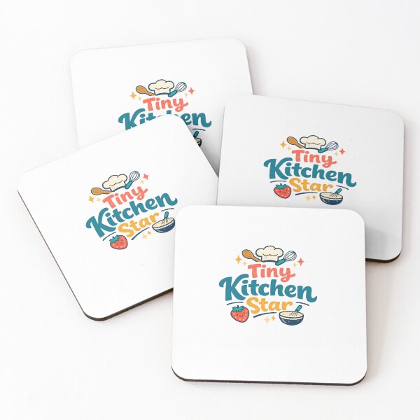 Item preview, Tiny Kitchen Star Cute Little Chef Baking Cooking Colorful Kids Culinary Art designed and sold by inkoutninja.