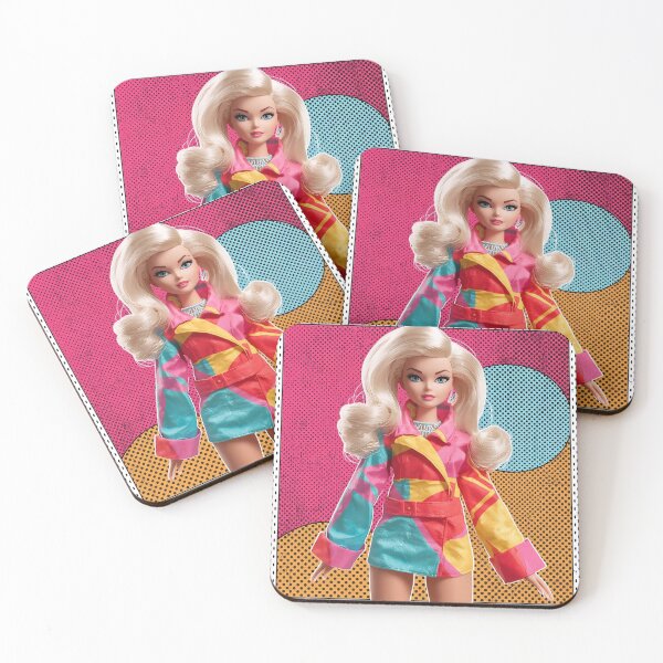 Item preview, Retro Pop Art Chic Fashion Doll Print designed and sold by OLEANS.