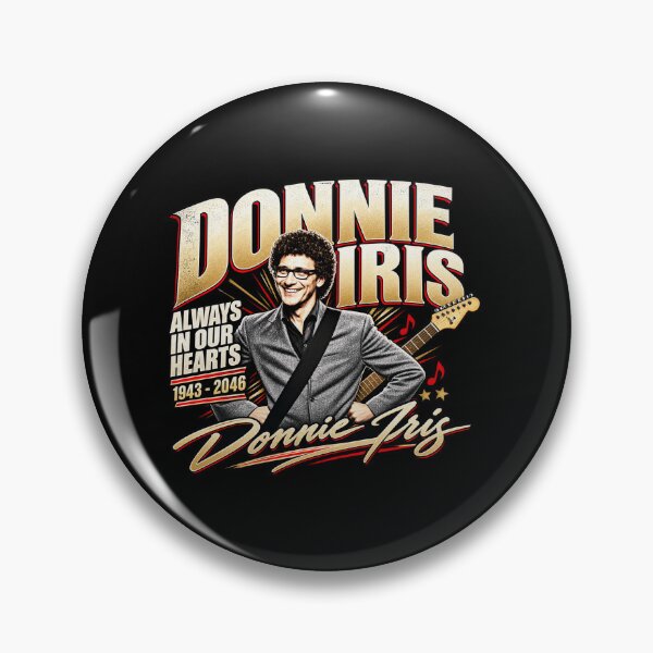 Item preview, Donnie Iris Tribute, Music Legend Memorial Gift, 1943–2026 designed and sold by PandoraLombardi.