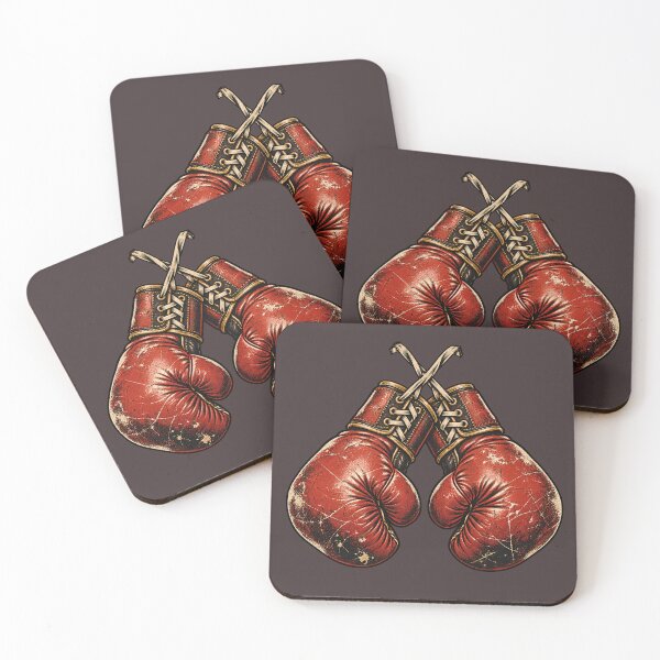 Item preview, Corner Grit | Retro Boxing Gloves Illustration designed and sold by Rivanify.