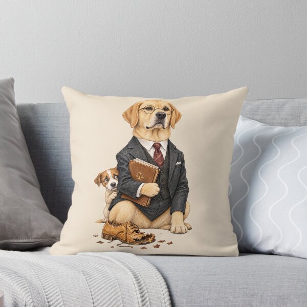 Item preview, Labrador Lawyer – Dog Attorney Humor designed and sold by NothingTooSeriousCo.