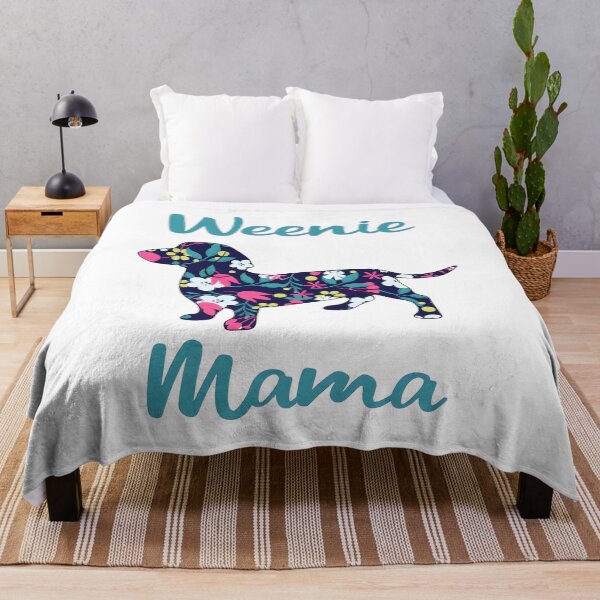 Item preview, Weenie Mama Floral Dachshund Dog Lover Gift designed and sold by Dmo3HarkoArt.