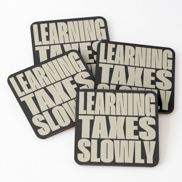 Item preview, Learning Taxes Slowly designed and sold by MOCOPOCO.