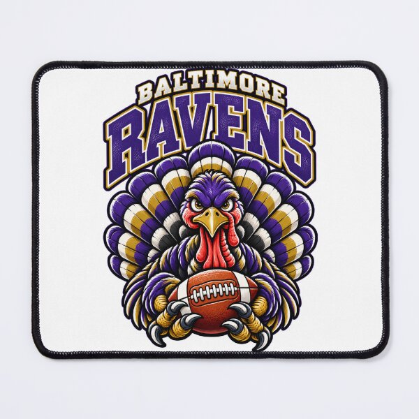 Item preview, Baltimore Ravens Turkey Mascot Emblem designed and sold by FrediaRusso1.