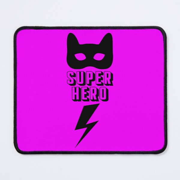 Item preview, cat super hero designed and sold by A-mici-marina.