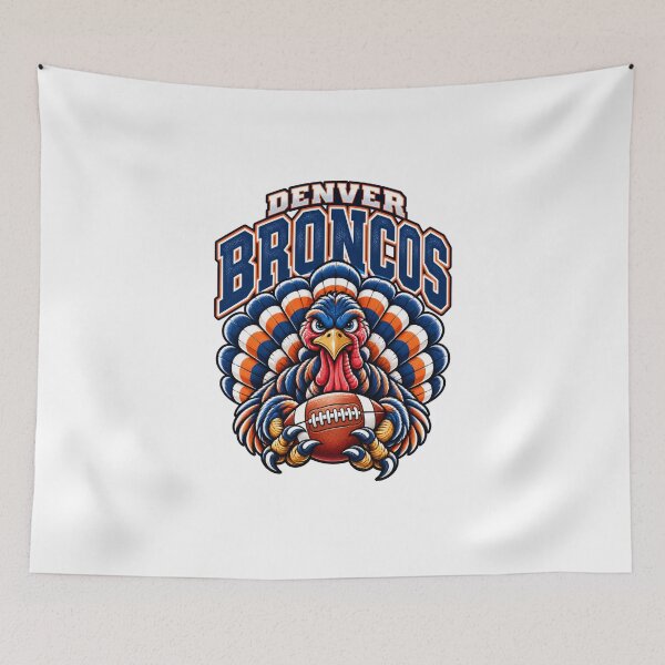 Item preview, Denver Broncos Turkey Mascot  designed and sold by FrediaRusso1.