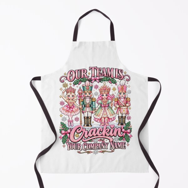Item preview, Pink Christmas Nutcracker Team with Festive Bows designed and sold by HenikaPonko.
