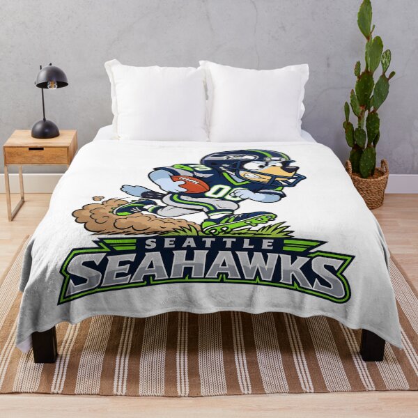 Item preview, Seattle Seahawks American Football Fans Funny Bluey Player designed and sold by dittibbpoltonl.