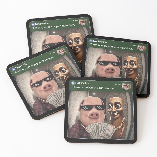 Item preview, There is Motion at Your Front Door Tung Tung Tung John Pork designed and sold by DaphoLatara.
