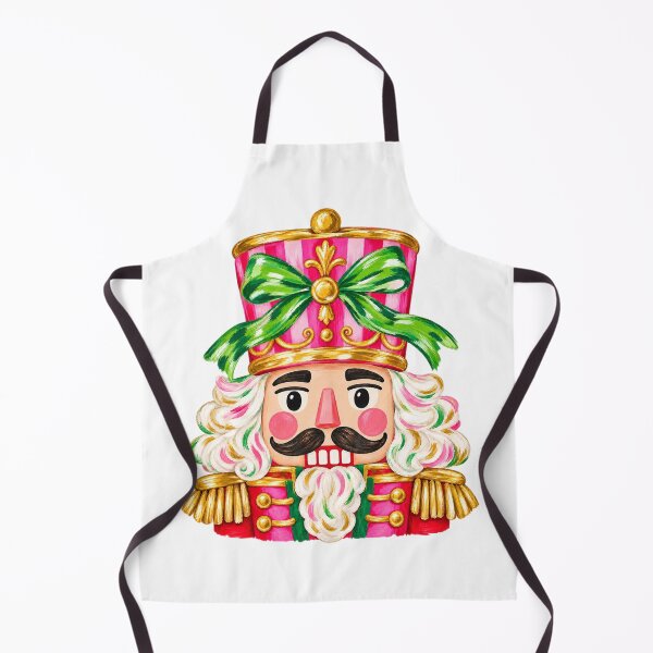 Item preview, Pink Christmas Nutcracker with Green Bow designed and sold by HenikaPonko.