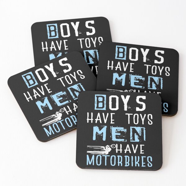 Item preview, Boys Have Toys Men Have Motorbikes designed and sold by SmartStyle.