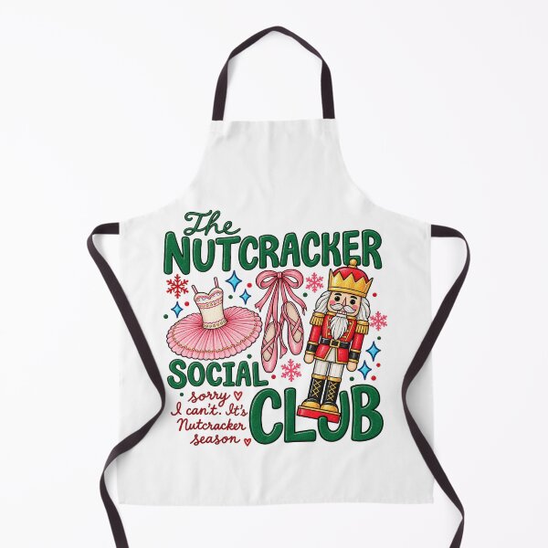 Item preview, Nutcracker Ballet Social Club Christmas Lettering designed and sold by hoganpineda.