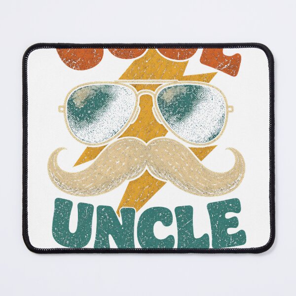 Item preview, Cool Uncle Club Retro Sunglasses Mustache designed and sold by HappyVibration.