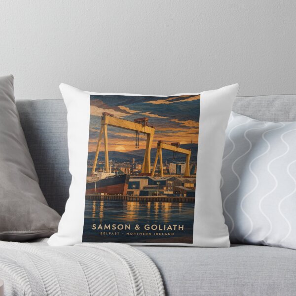 Item preview, Samson & Goliath - Belfast - Northern Ireland designed and sold by GoodOldVintage.
