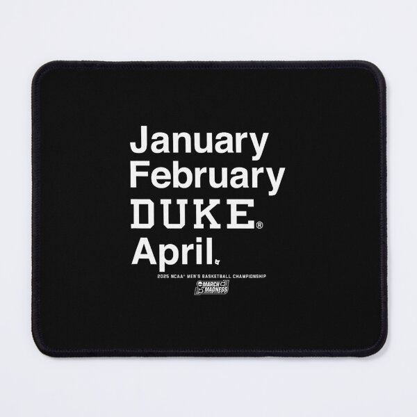 Item preview, Duke Basketball 2025 March Madness Championship Calendar designed and sold by clarabersetart.