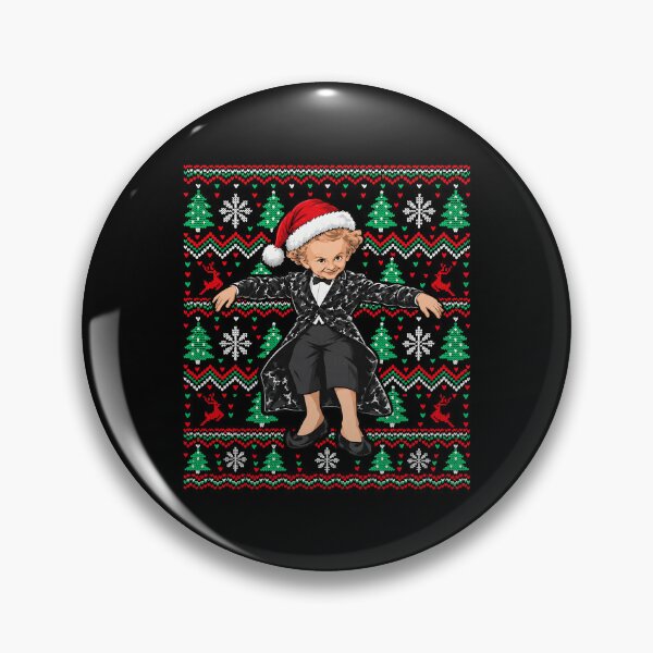 Item preview, Funny Rumpelstiltskin Christmas Meme Tip Toe Jordans Ugly Sweater designed and sold by clarabersetart.