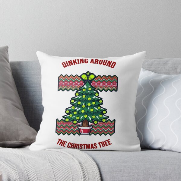Item preview, Dinking Around The Christmas Tree Pickleball Ugly Sweater designed and sold by Braini.