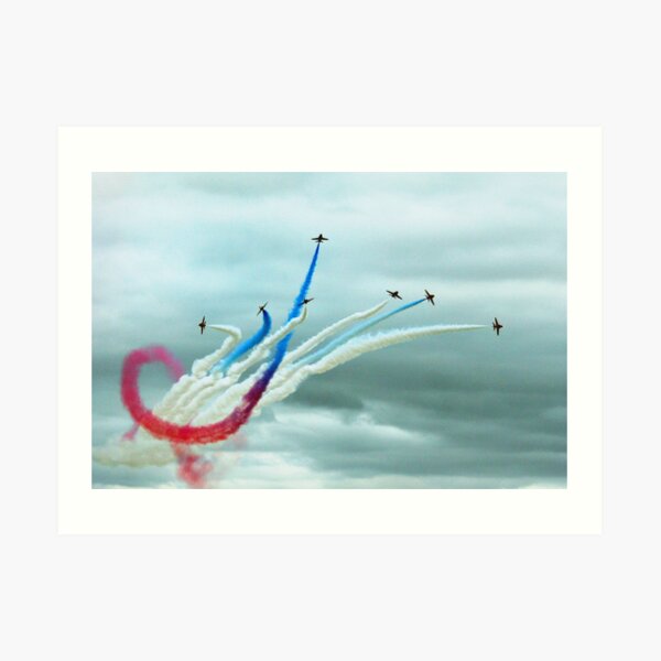 Red Arrows Art Print