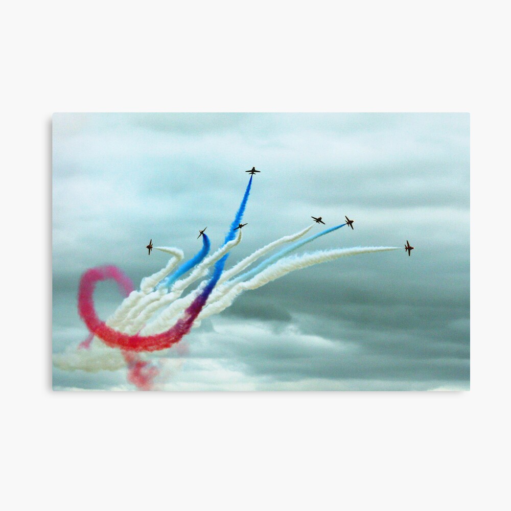 Red Arrows Canvas Print