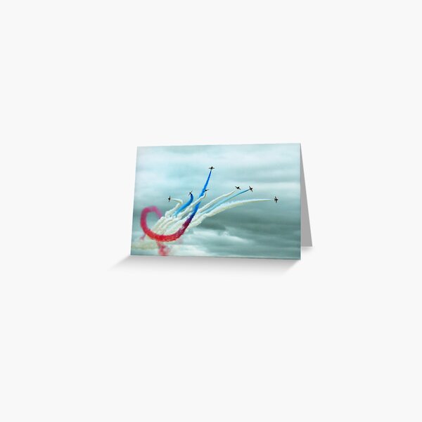 Red Arrows Greeting Card