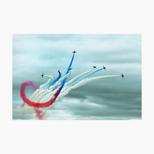 Red Arrows Photographic Print