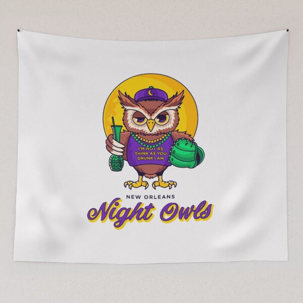Item preview, New Orleans Night Owls Color  designed and sold by Kistinastaylor.