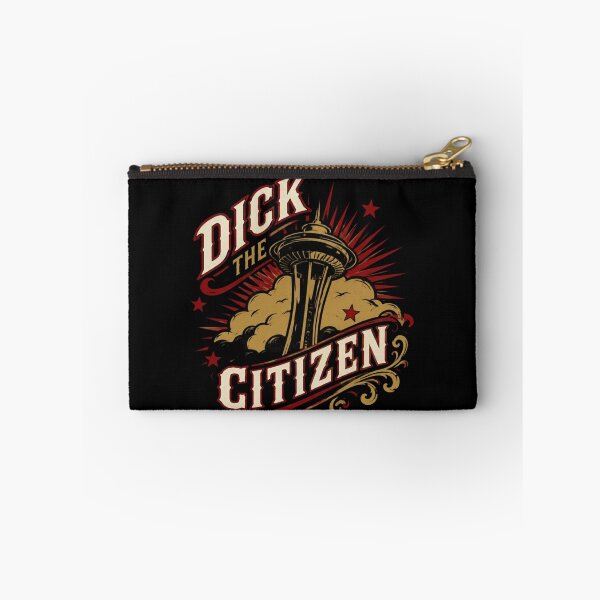 Item preview, Dick The Citizen Retro Seattle Space Needle Band Logo Design designed and sold by Latashia3m.