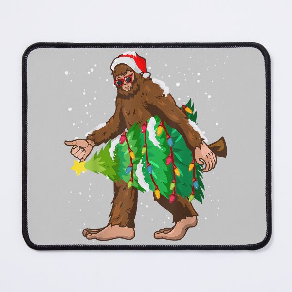 Item preview, Bigfoot Christmas Santa Hat Xmas Tree Men Women Kids Pajama designed and sold by mjohnson9.