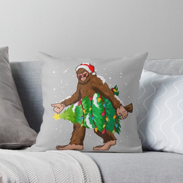 Item preview, Bigfoot Christmas Santa Hat Xmas Tree Men Women Kids Pajama designed and sold by mjohnson9.