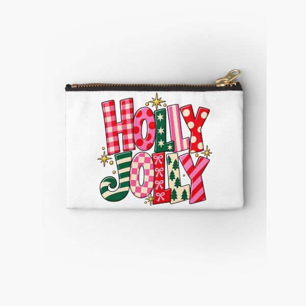 Item preview, Holly Jolly Christmas Patterned Lettering designed and sold by JolinChinn.