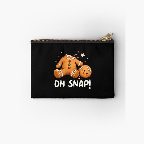 Item preview, Oh Snap Gingerbread Man Funny Christmas Cookies Holiday Treat designed and sold by clarabersetart.