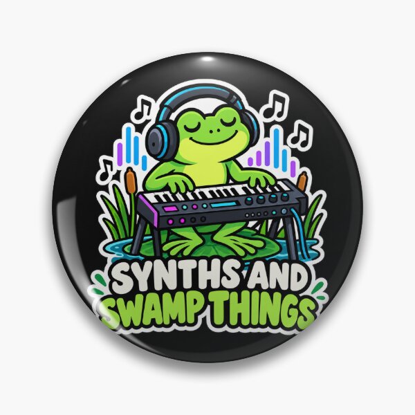 Item preview, Synths and Swamp Things designed and sold by JamesSpring.