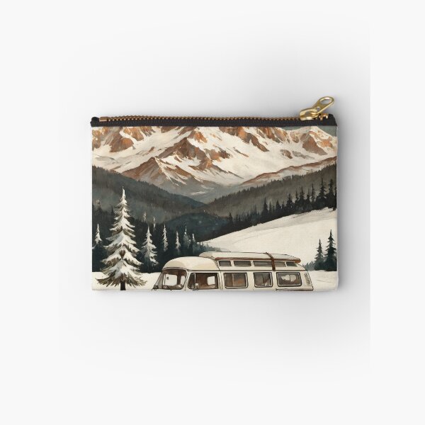 Item preview, Orange Van Below the Great Peak designed and sold by LineAndShape.