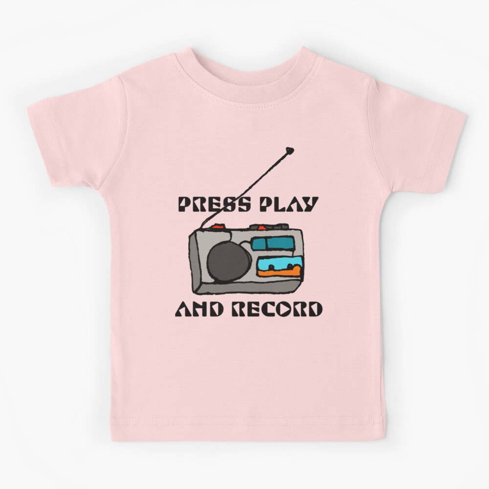 Press Play: Youth T-Shirt, X-Small 