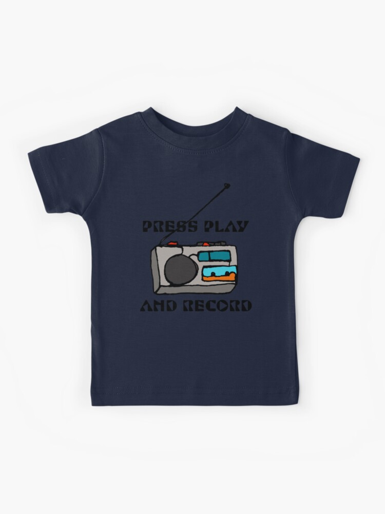 Press Play: Youth T-Shirt, X-Small 