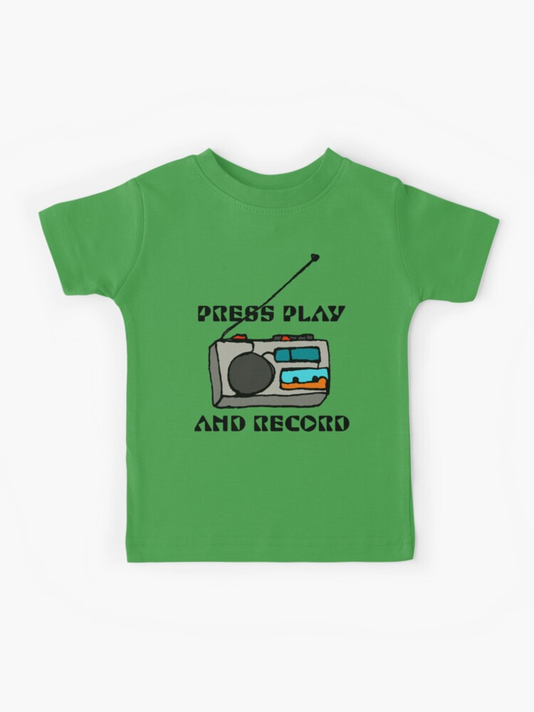 Press Play: Youth T-Shirt, X-Small 