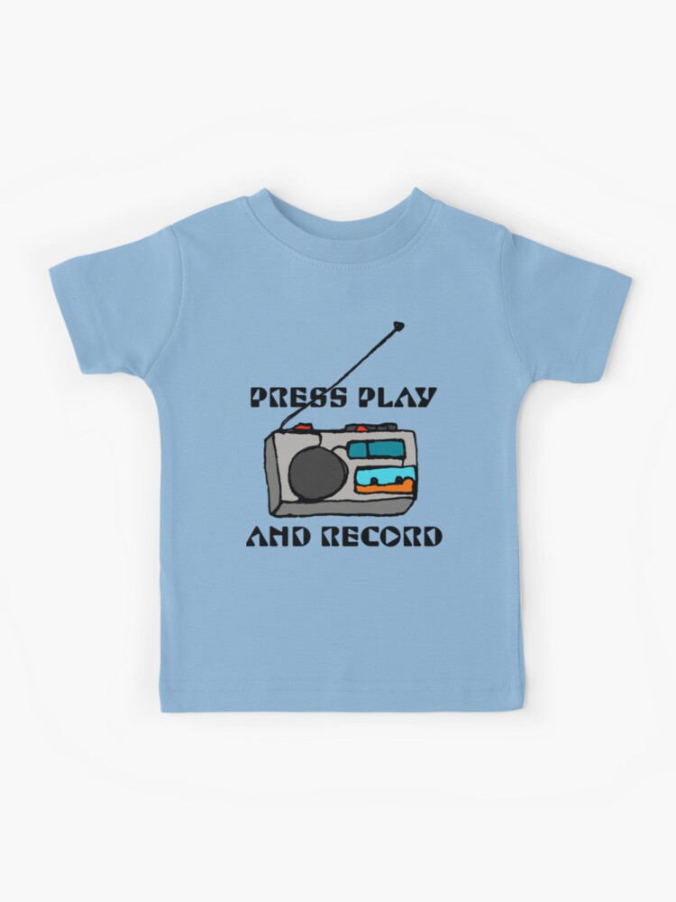 Press Play: Youth T-Shirt, X-Small 
